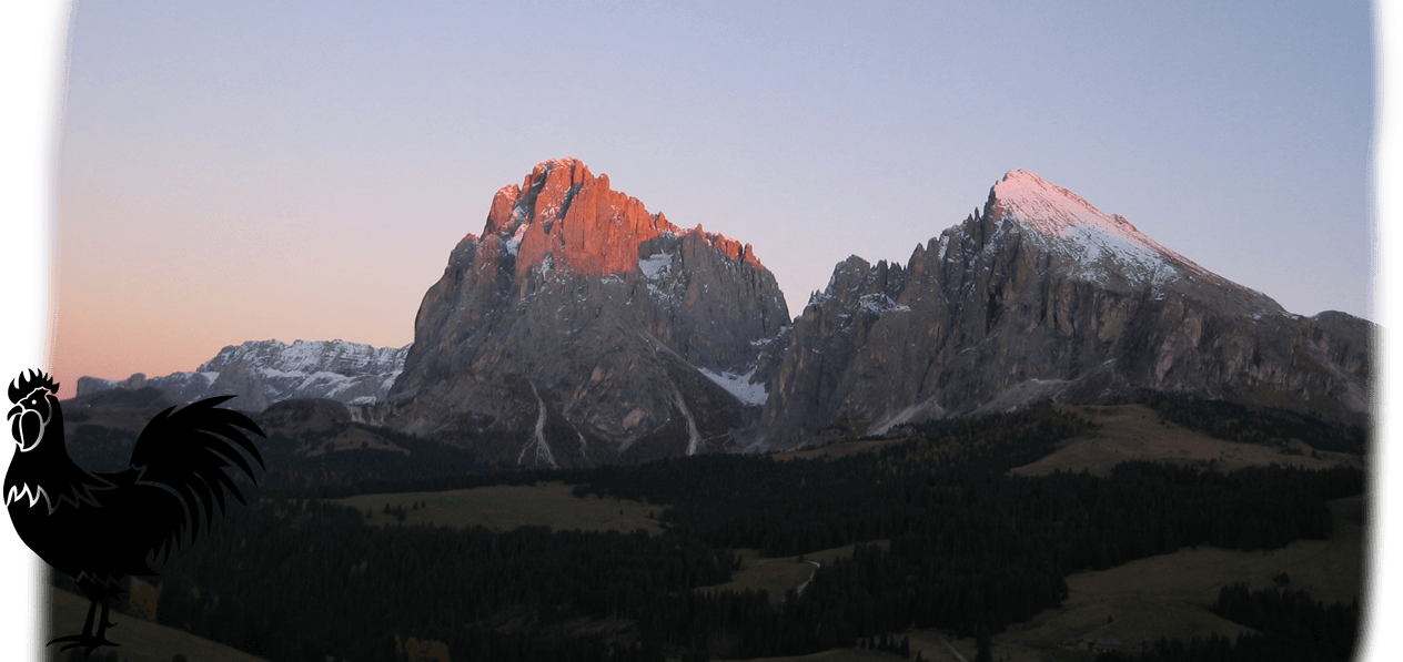 Polzhof - Evening atmosphere Alpe di Siusi