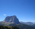 Polzhof - Sassolungo and Sciliar in the summer 